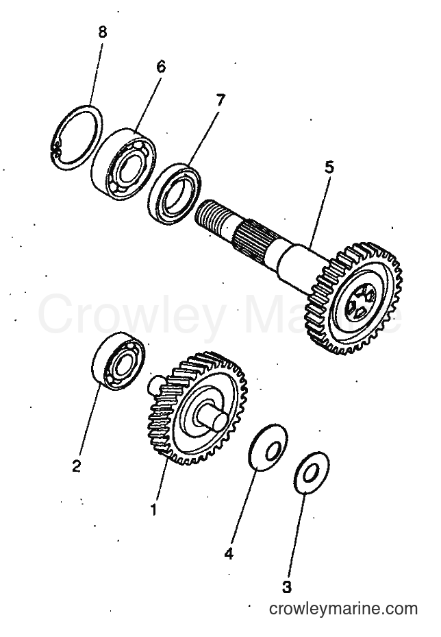 1999 Scooter YH50 - YH50 (5KG1) [010] - TRANSMISSION