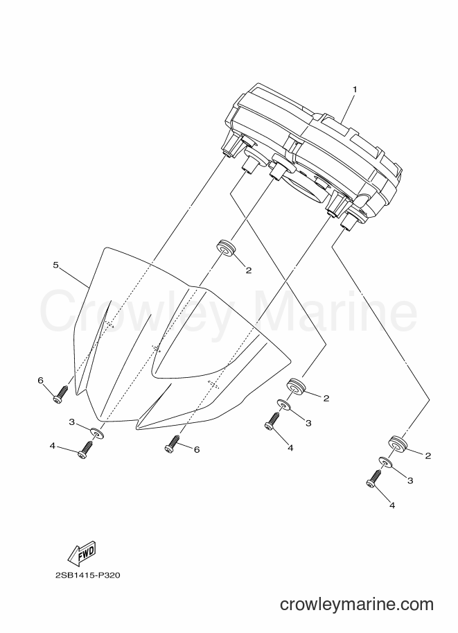 2017 Street Bike YS125-5C - YS125-5C (BT41) [010] - METER