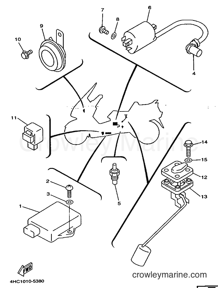Yamaha Motors YP250 (4UC1) [030] - ELECTRICAL 2