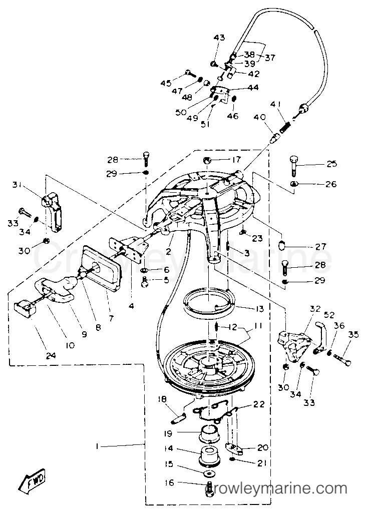 Yamaha Motors C30ELRP - MANUAL STARTER
