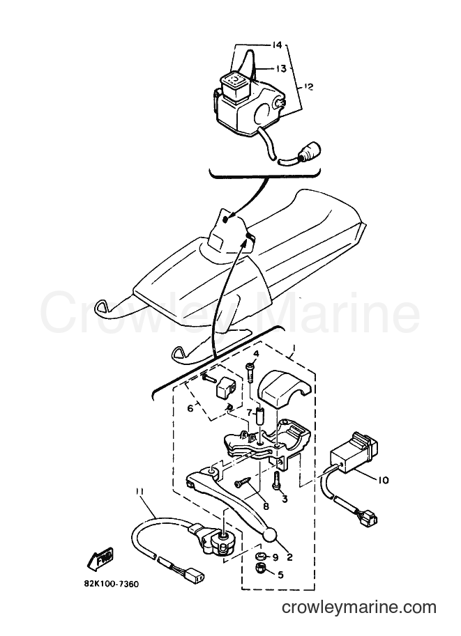 Yamaha Motors PZ480P (87F1) [010] - ELECTRICAL 2