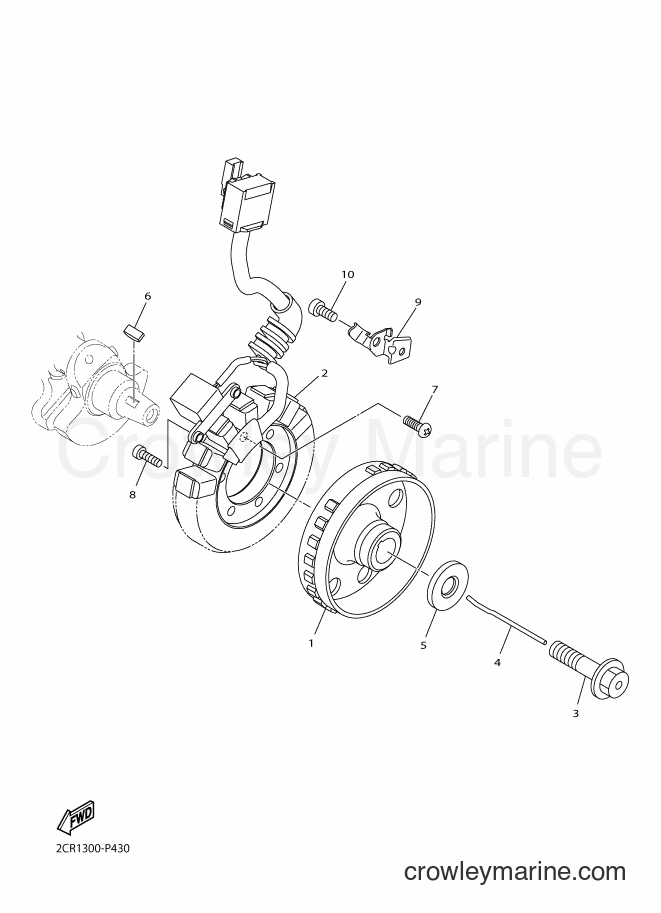 2015 Sport Bike YZF-R1M - YZF-R1M (2KS1) [050] - GENERATOR