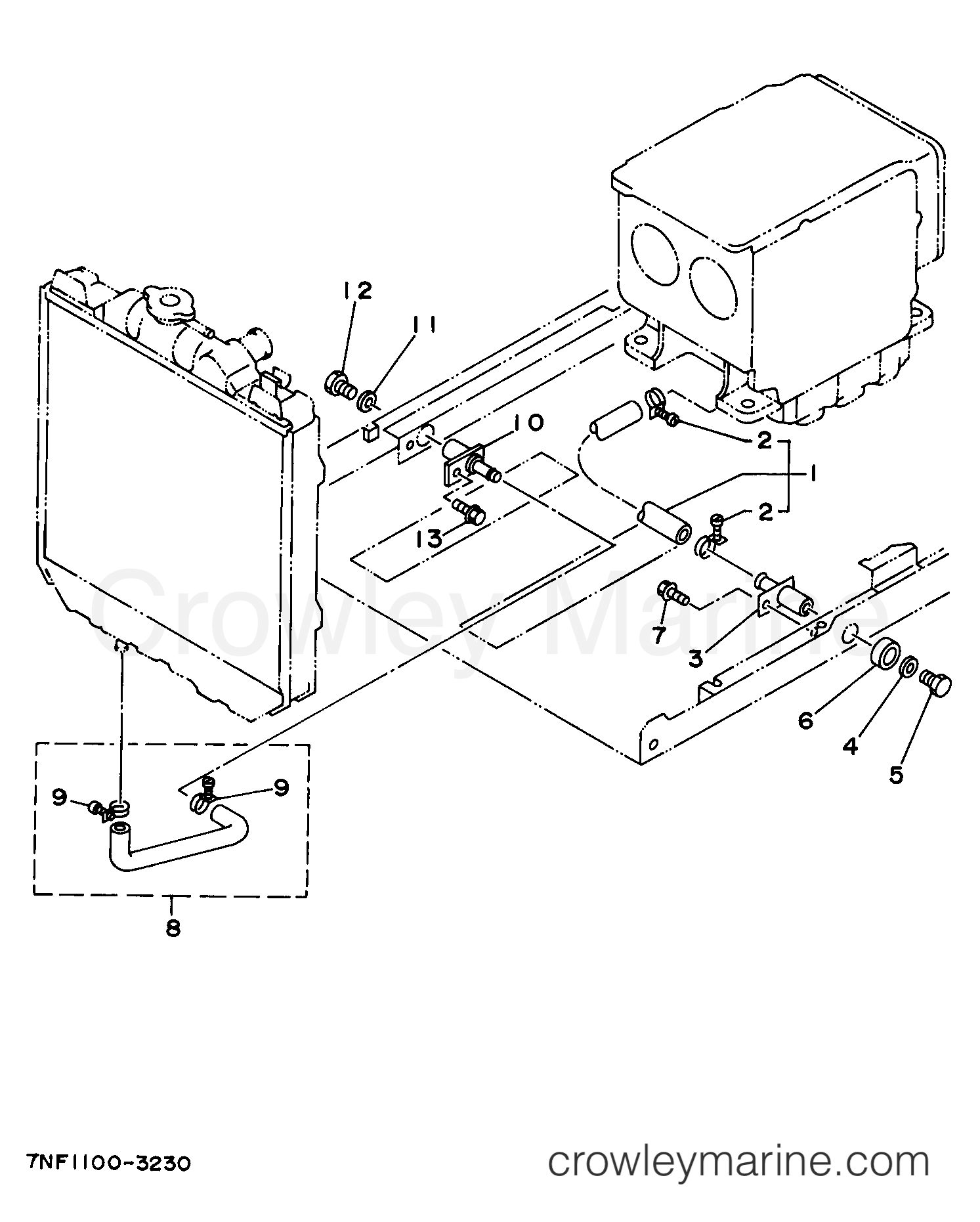 Yamaha Motors EDL6500S - DRAIN PIPE