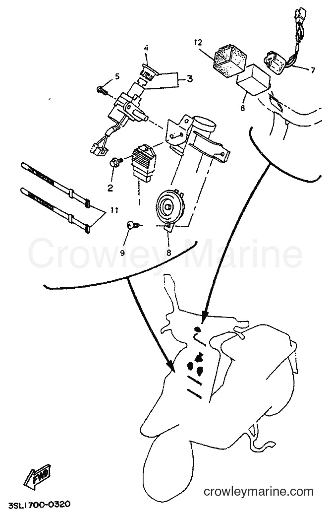 Yamaha Motors CW50 (4CA3) [999] - ELECTRICAL
