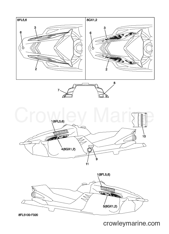 Yamaha Motors RS10STGT (8GX1) [020] - EMBLEM