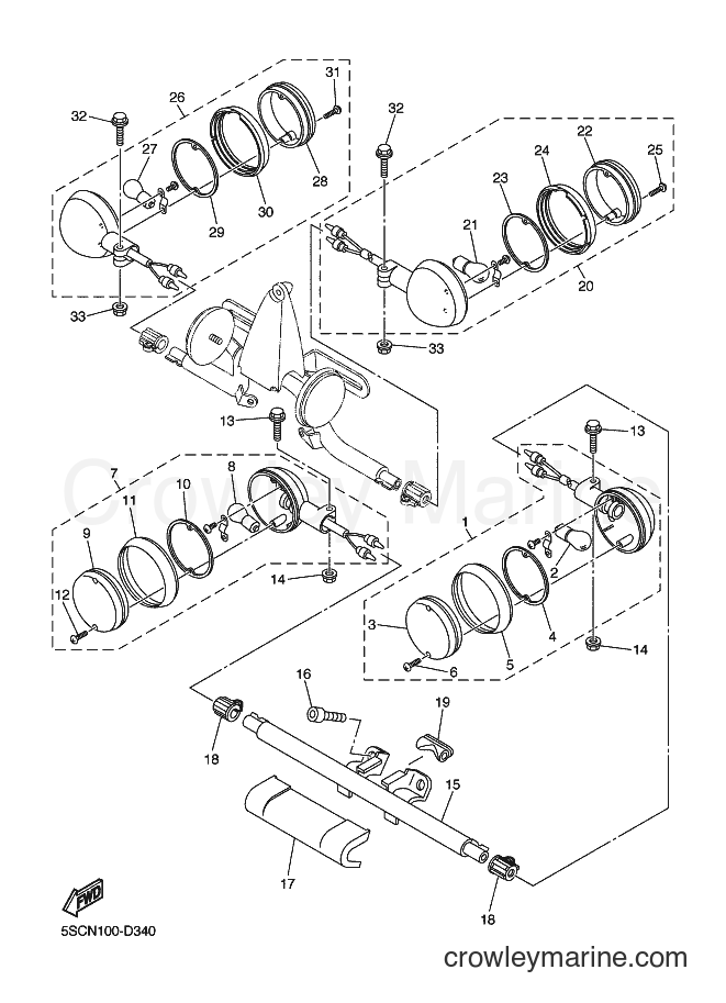 Yamaha Motors XVS650AT (4C56) [010] - FLASHER LIGHT