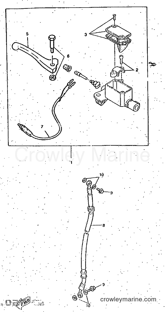 1997 Scooter CW50RS - CW50RS (4VA3) [999] - M. CYLINDER FOR DISK BRAKE