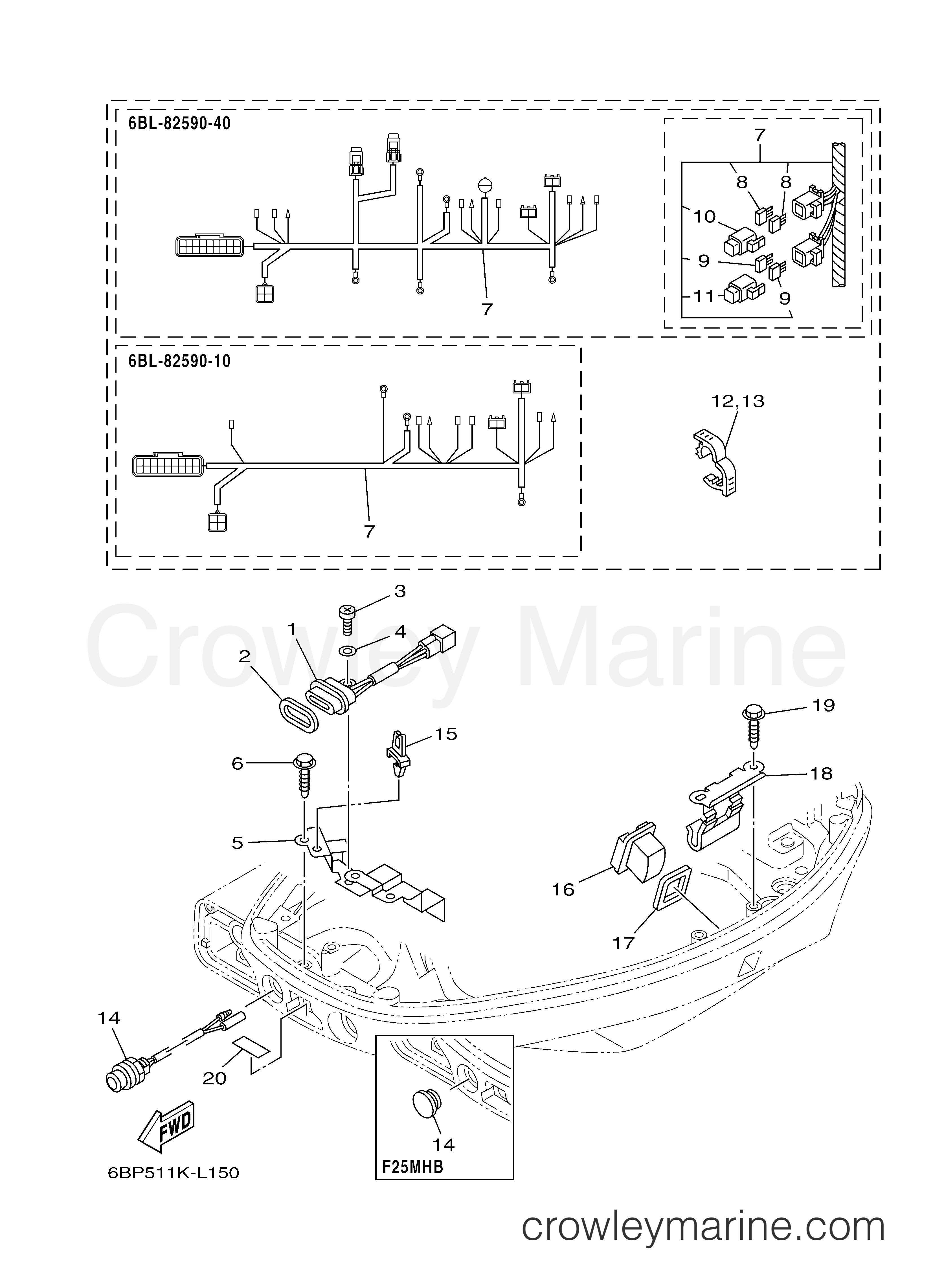 Yamaha Motors F25LMHB - ELECTRICAL 4