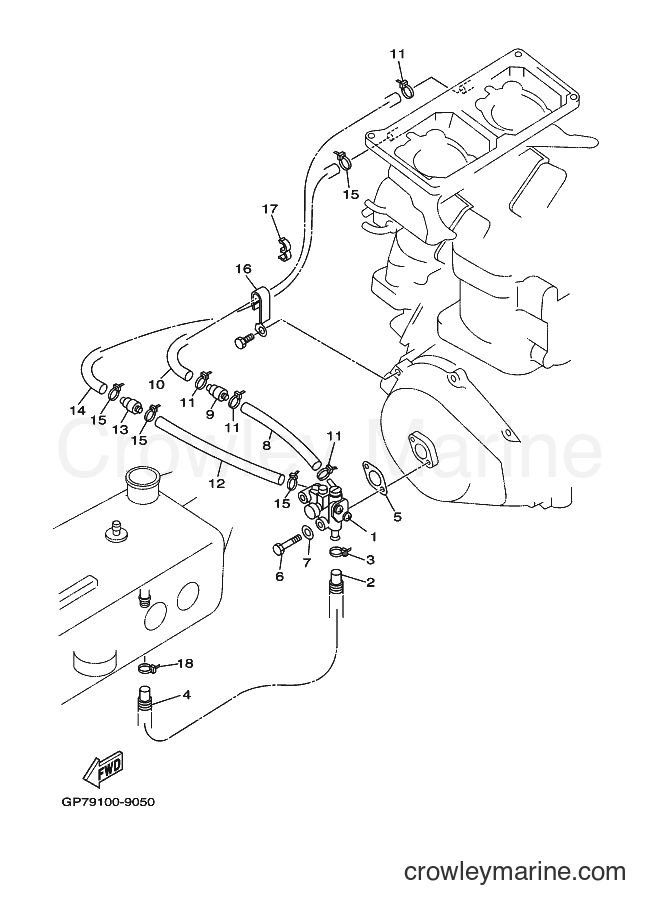 Yamaha Motors GP760Y (GP7C) [030] - OIL PUMP
