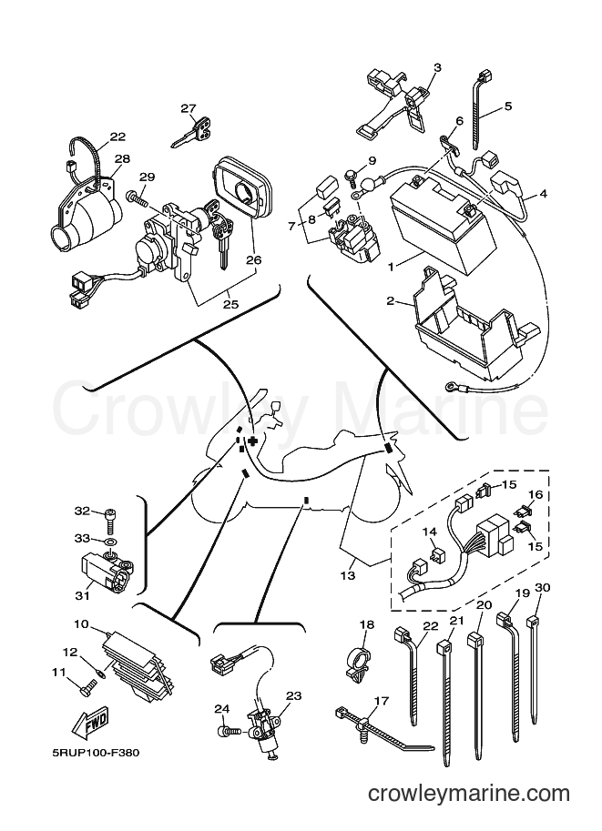 2007 Maxi-Scooter YP400 - YP400 (5RUP) [010] - ELECTRICAL 1
