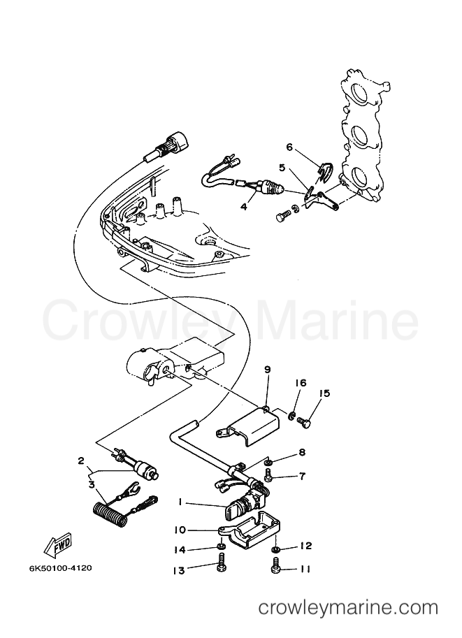 Yamaha Motors E60MHZ (69D0) [120] - ELECTRICAL 3