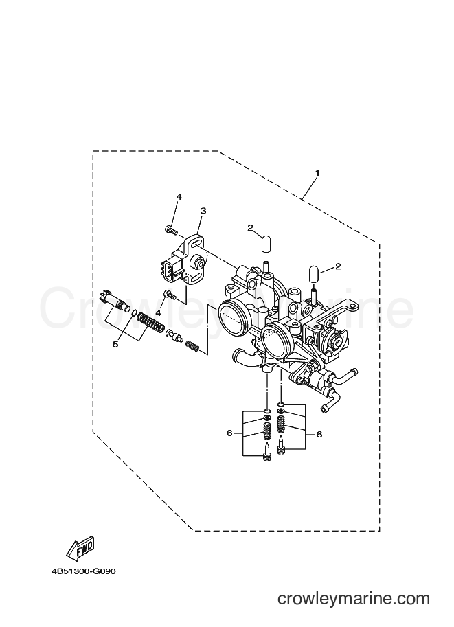 Yamaha Motors XP500A (4B56) [050] - INTAKE 2