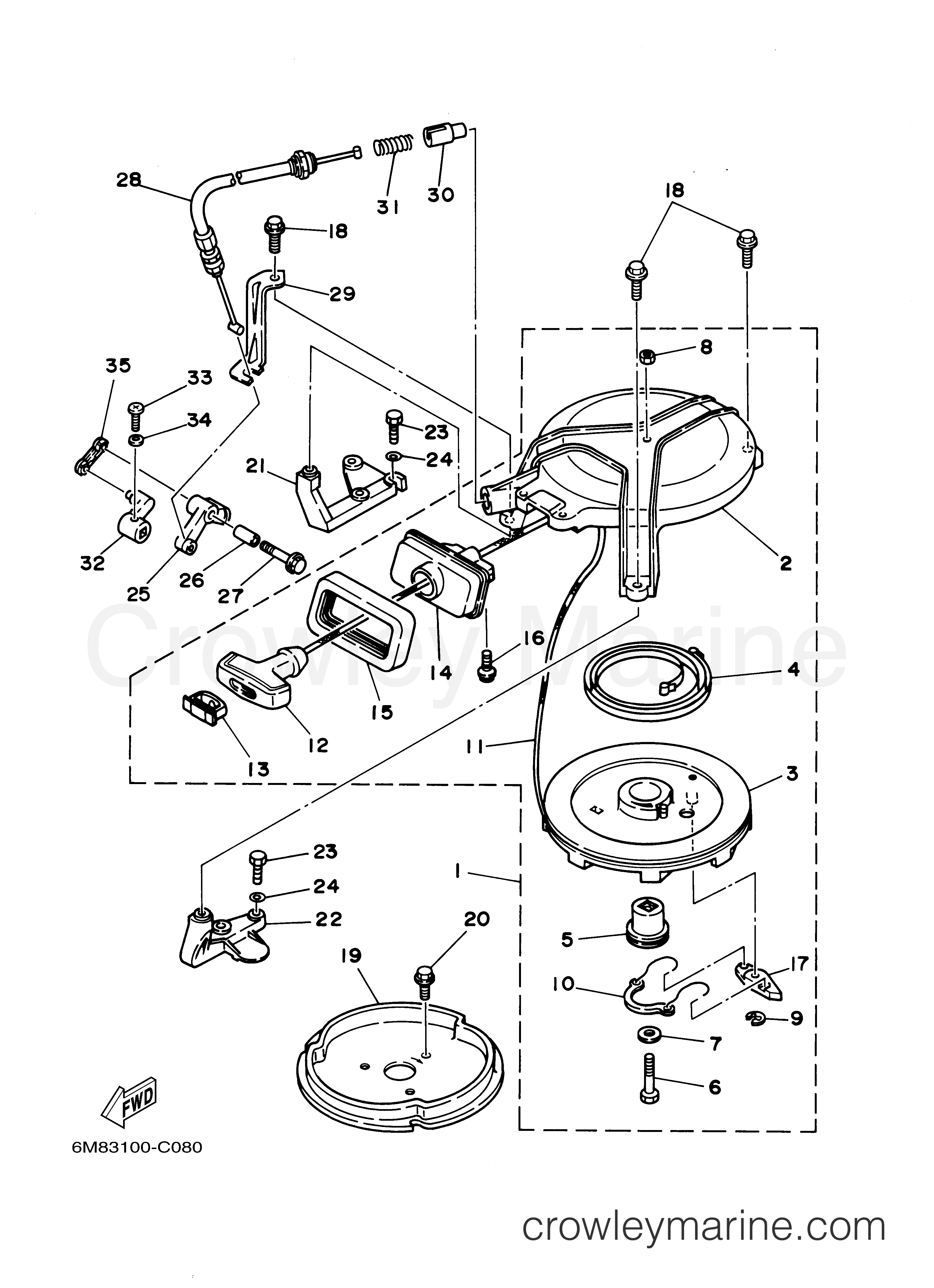 Yamaha Motors 8MSHD - STARTER