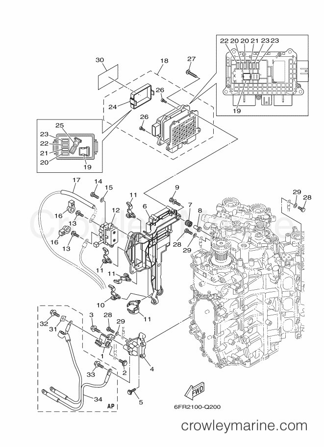 Yamaha Motors VF250XA-2016 (6FR2) [020] - ELECTRICAL 3