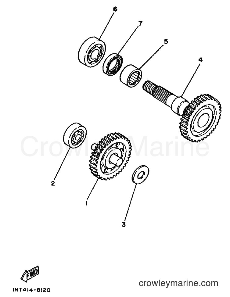 1990 Scooter CT50S - CT50S (3NT7) [999] - TRANSMISSION