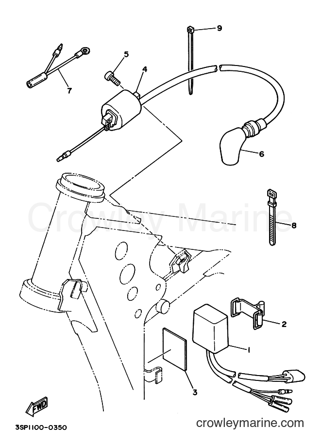 1991 Dirt Bike WR250Z - WR250Z (3RB3) [999] - ELECTRICAL 1
