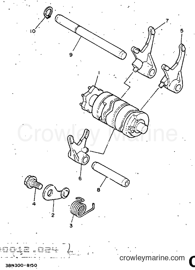 1991 Dirt Bike DT125R - DT125R (3PY3) [999] - SHIFT CAM & FORK