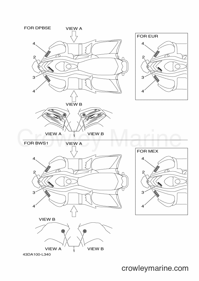 Yamaha Motors YFM90R (43DC) [010] - GRAPHICS