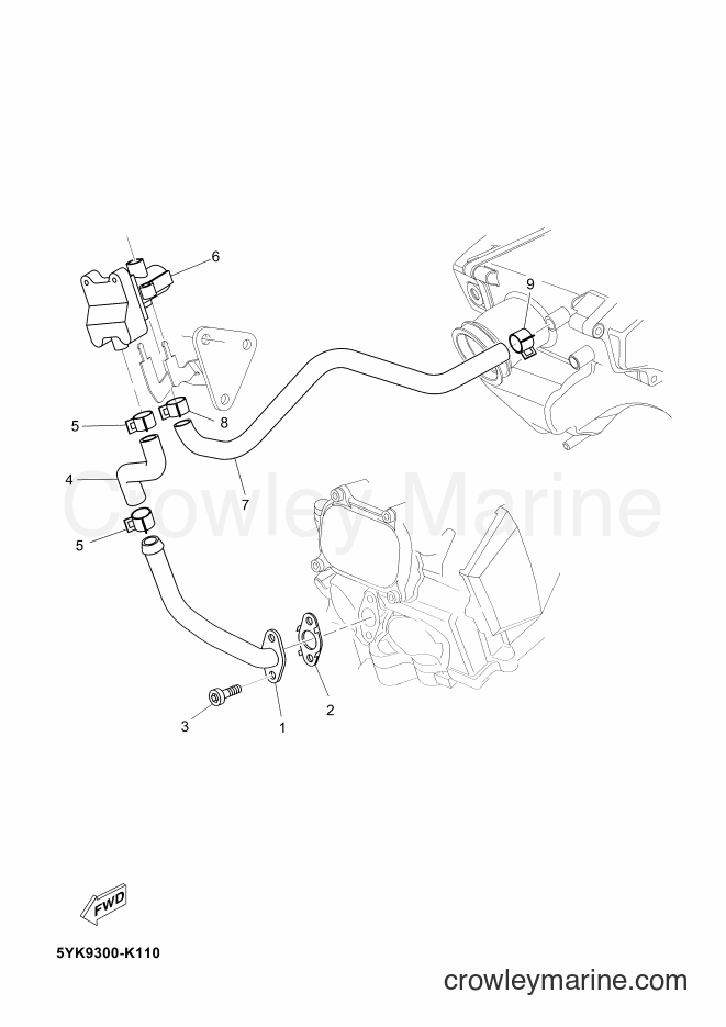 2012 Street Bike MT03 - MT03 (2BF1) [030] - AIR INDUCTION SYSTEM