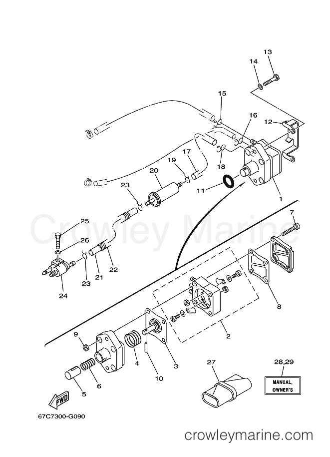 Yamaha Motors F30AETL (69H9) [090] - FUEL