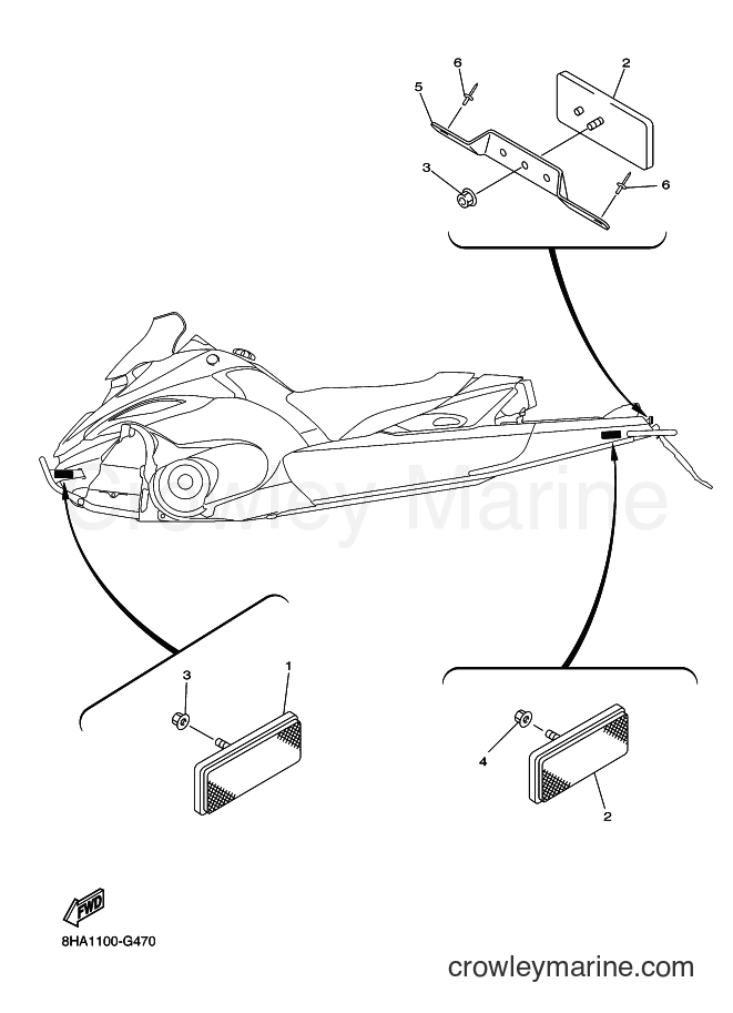 2008 Snowmobile RFX10RM - RFX10RM (8HA6) [010] - ELECTRICAL 3