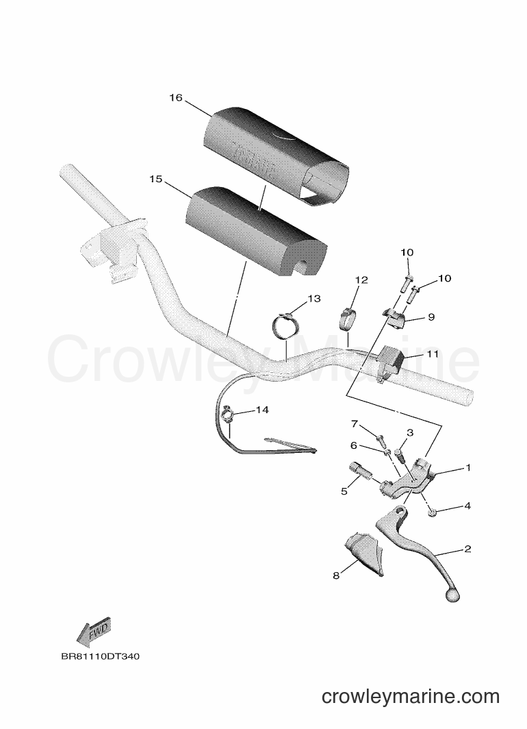 2018 Dirt Bike YZ65 - YZ65 (BR83) [010] - HANDLE SWITCH & LEVER
