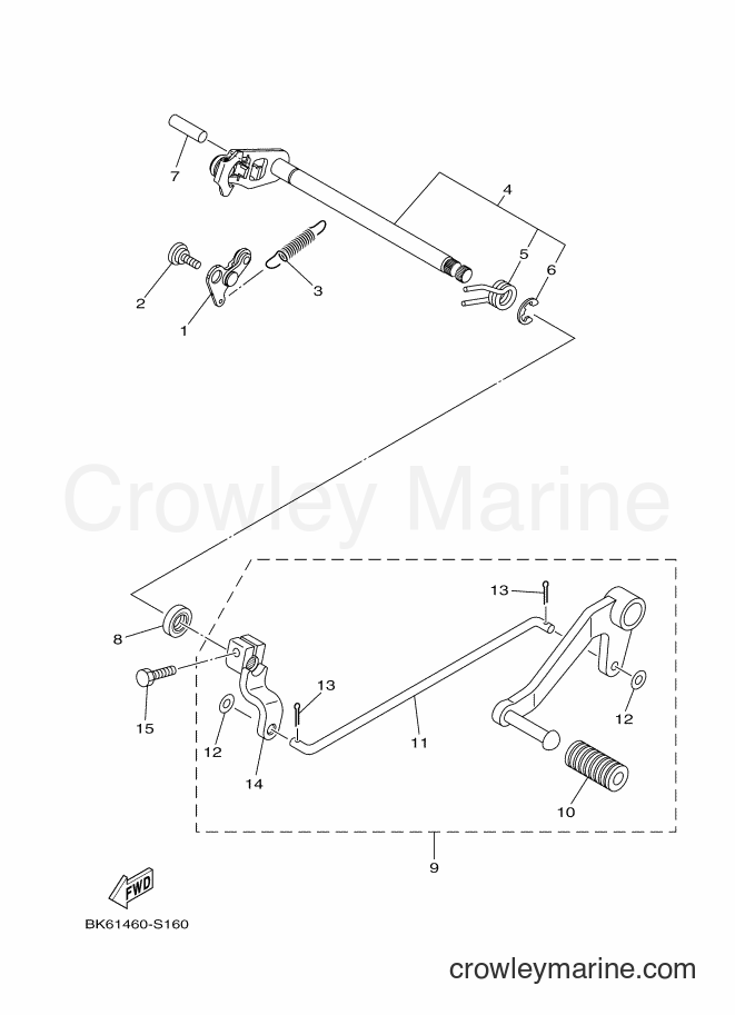 2018 Sport Bike YZF155 - YZF155 (BK63) [010] - SHIFT SHAFT