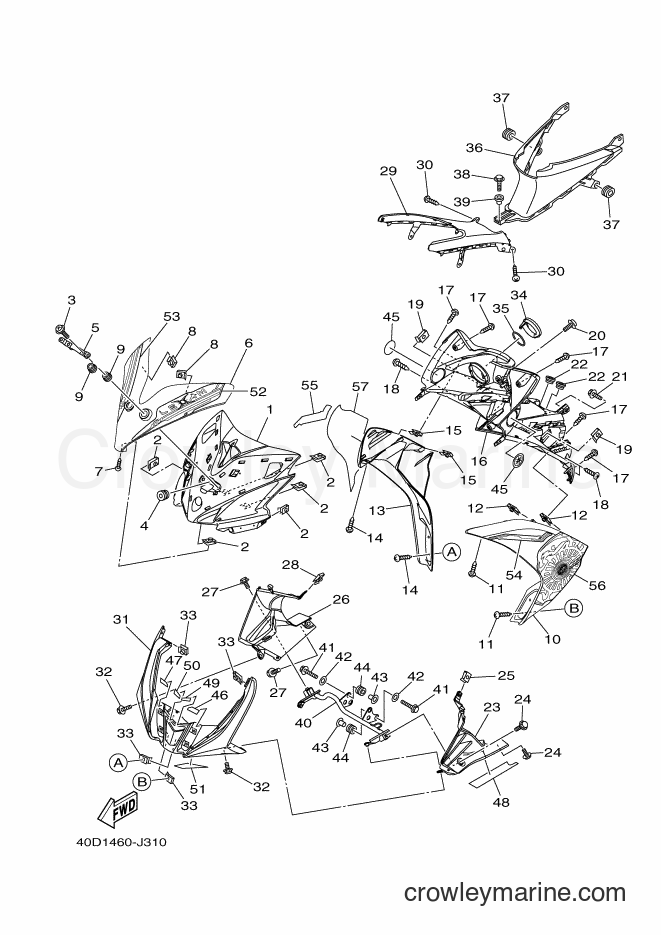 2011 Scooter TK115C - TK115C (40D1) [010] - LEG SHIELD