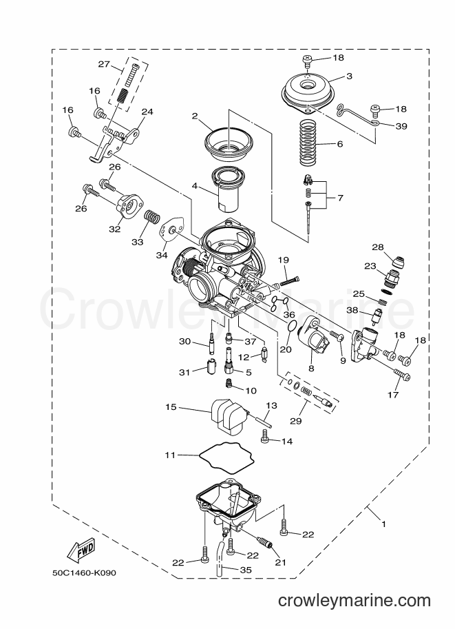 Yamaha Motors T135SEC (55S2) [010] - CARBURETOR