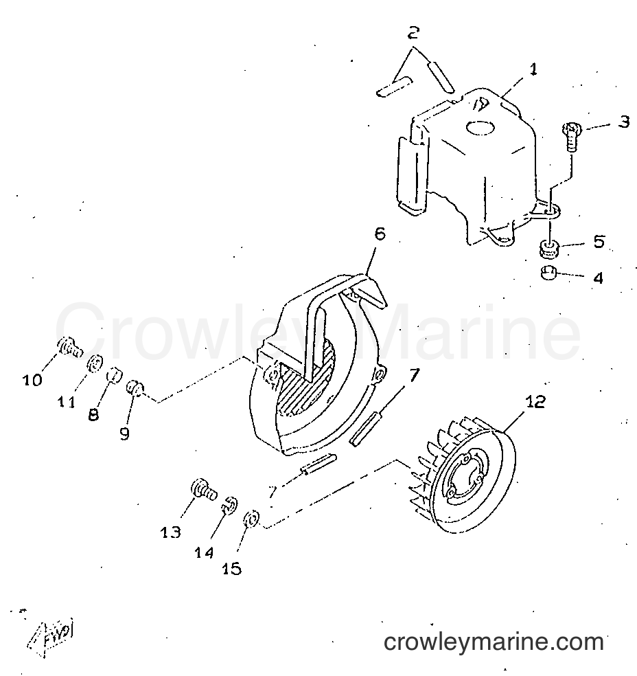 1998 Scooter CW50RSP - CW50RSP (4WS5) [010] - CRANKSHAFT & PISTON