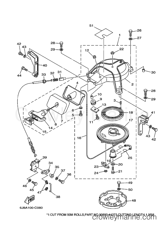 Yamaha Motors 30MSHC (6J8A) [100] - STARTER