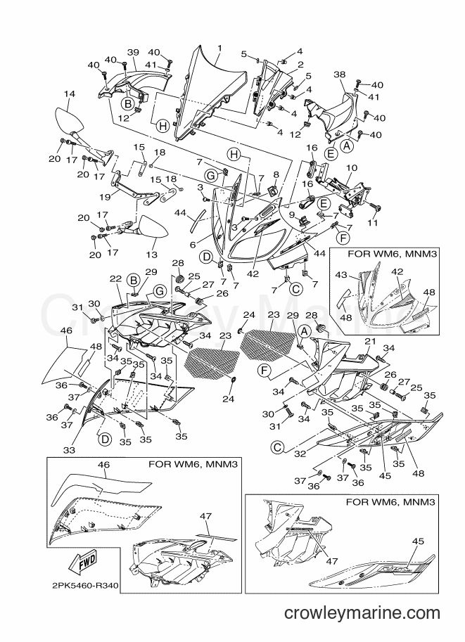 2016 Sport Bike YZF-R15 - YZF-R15 (2PK5) [010] - WINDSHIELD