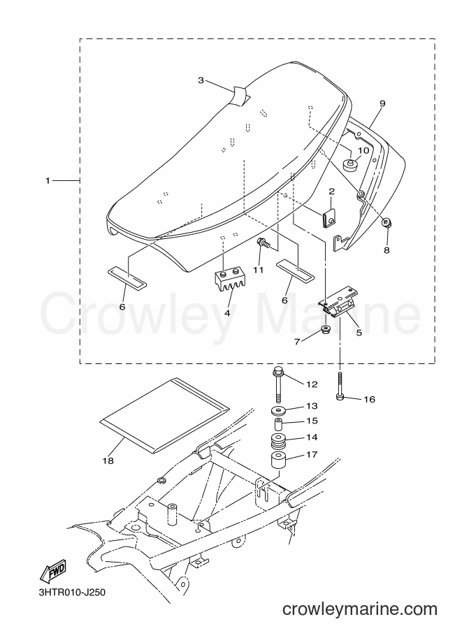 2016 Street Bike SR400 - SR400 (3HTX) [010] - SEAT