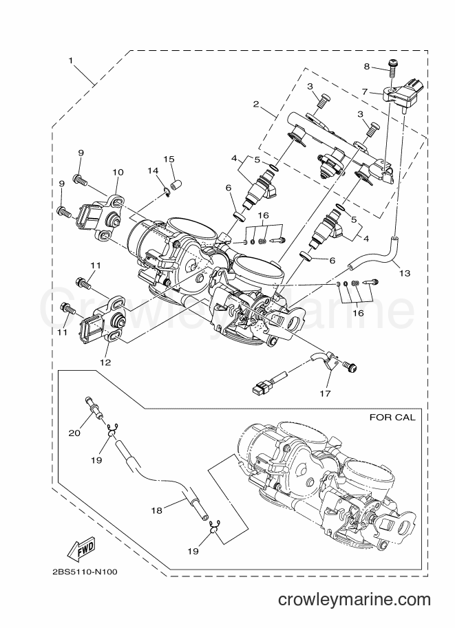 2014 Dirt Bike XT1200Z - XT1200Z (2BS6) [010] - INTAKE 2