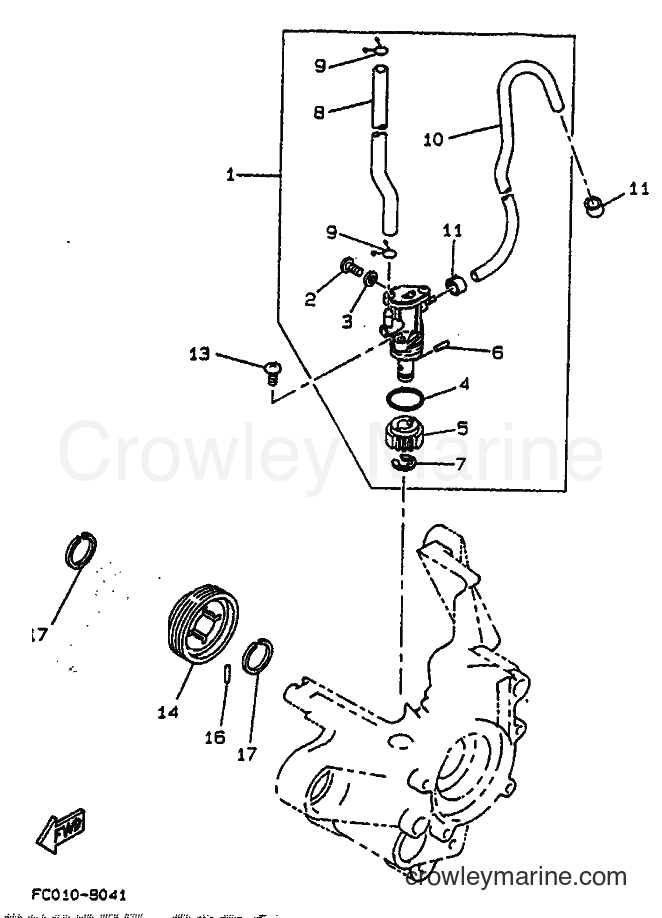 1994 Scooter CW50 - CW50 (4EY2) [999] - OIL PUMP