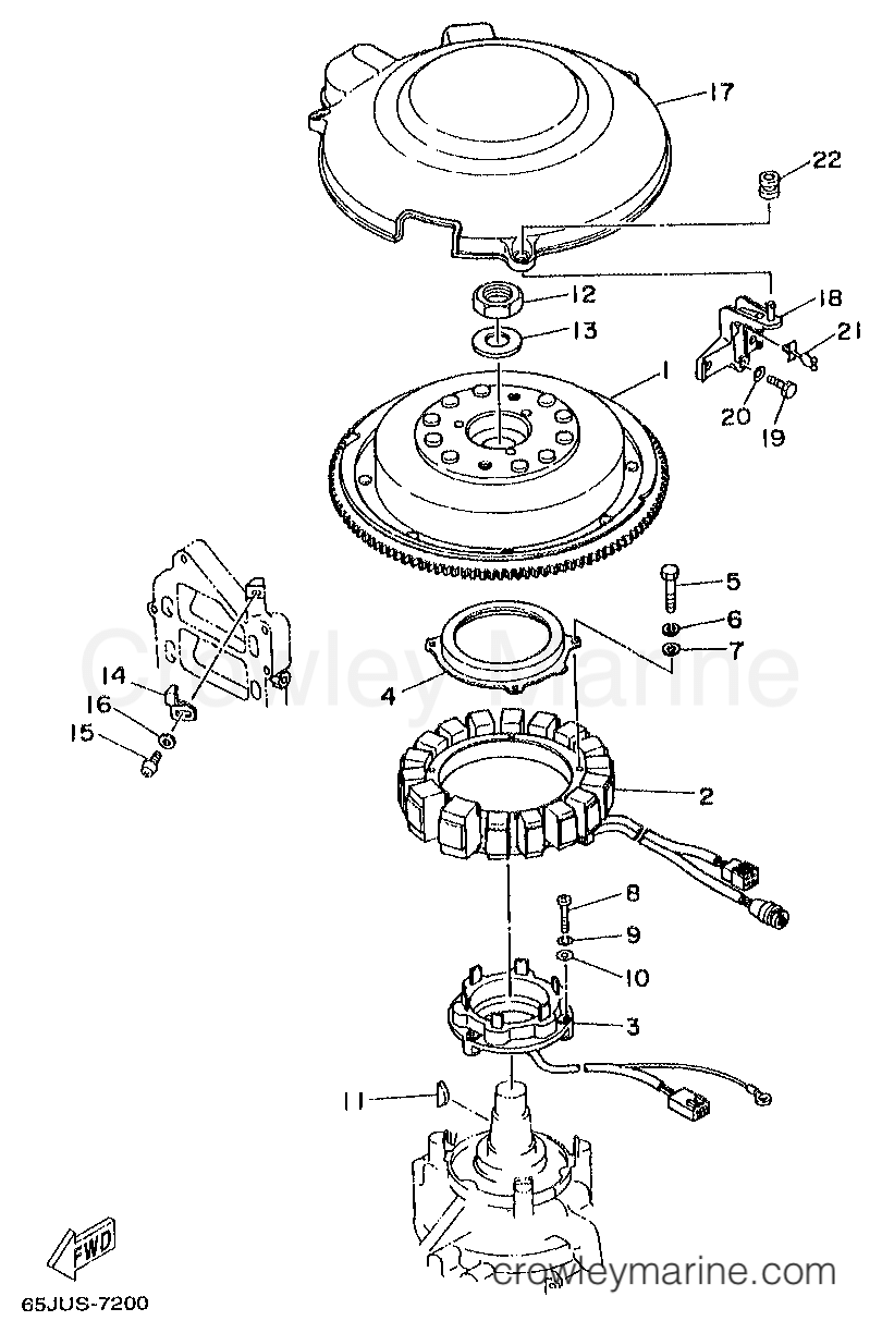Yamaha Motors V200TLRW - GENERATOR