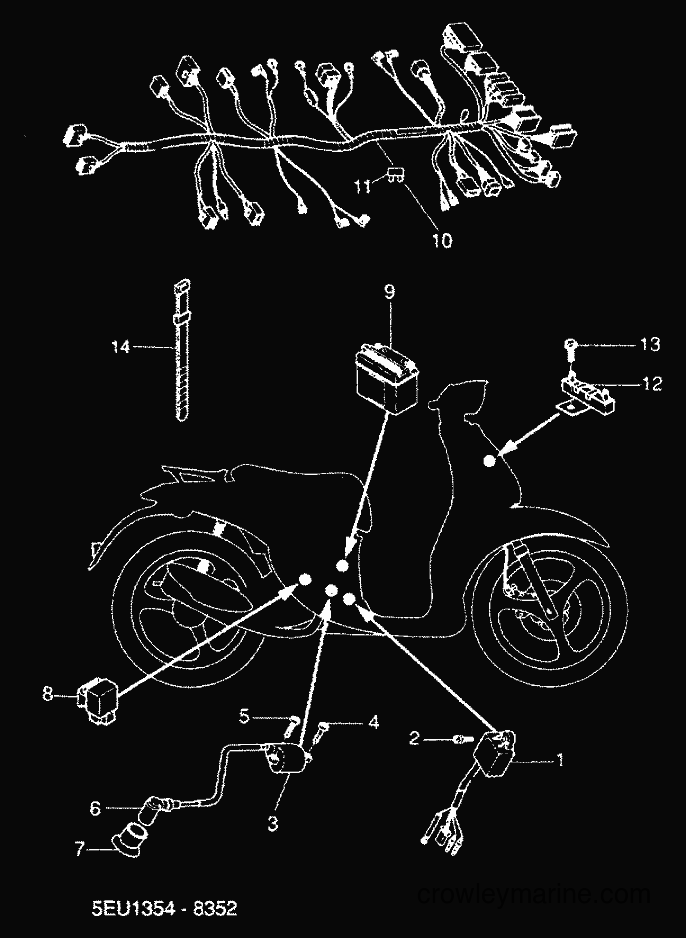 Yamaha Motors YH50 (5LD5) [020] - ELECTRICAL 2