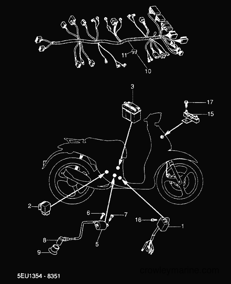 Yamaha Motors YH50 (5FV3) [020] - ELECTRICAL 2