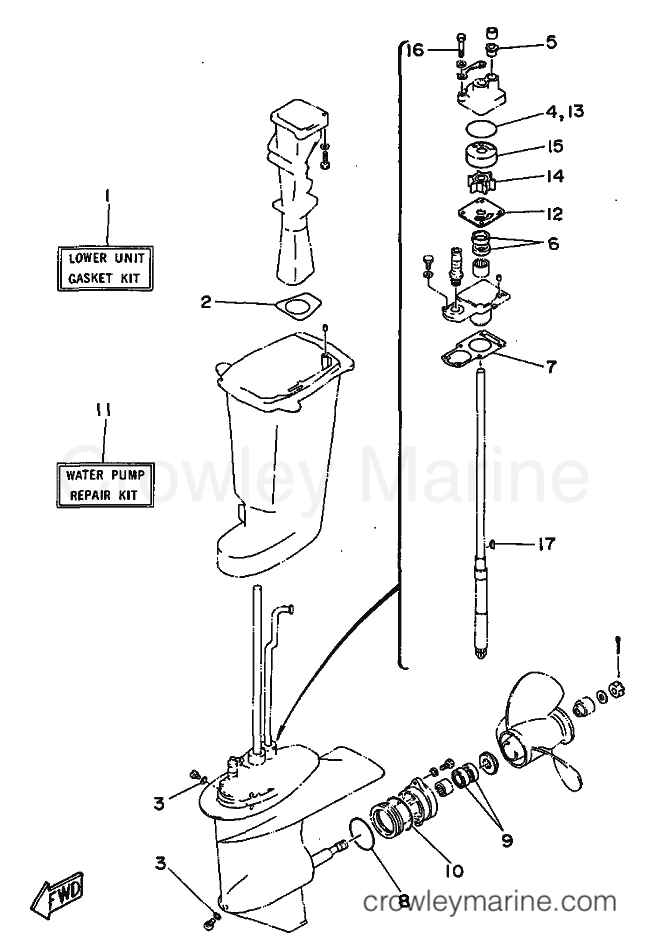 Yamaha Motors 20D (6L3) [10C] - Parts Catalog Page
