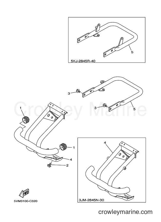 Yamaha Motors YFS200 (5VM8) [010] - GUARD