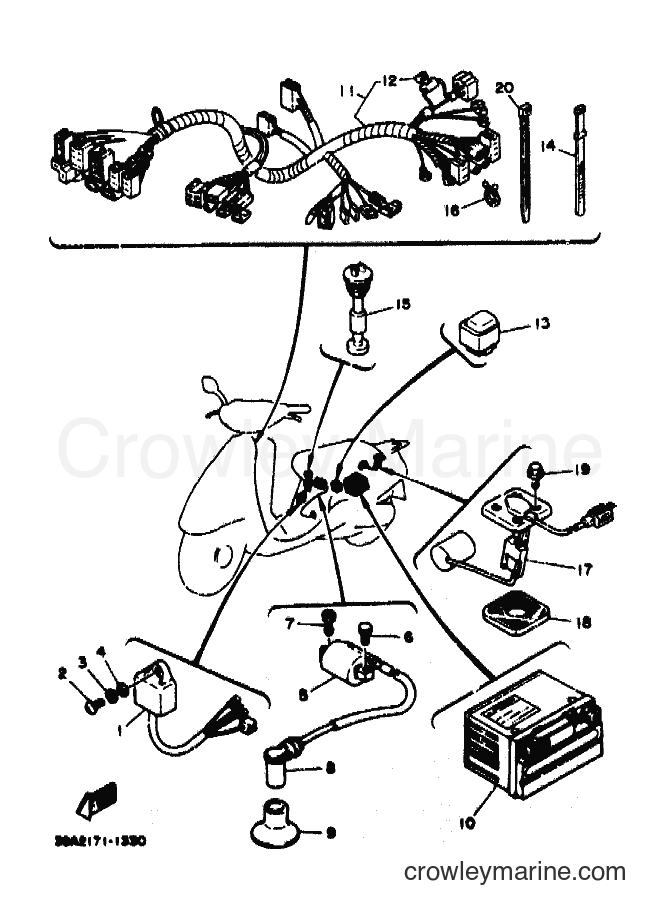 Yamaha Motors CY50 (3SA2) [010] - ELECTRICAL 2