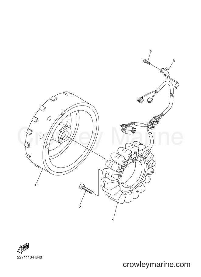 Yamaha Motors XVS950CU (2CY1) [010] - GENERATOR