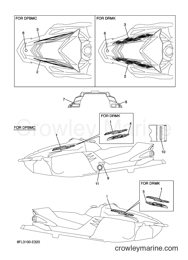 Yamaha Motors RSR10 (8FL4) [010] - EMBLEM