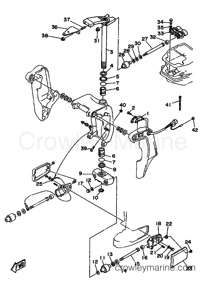 Yamaha Motors 60FEO (6H2) [999] - BRACKET 2