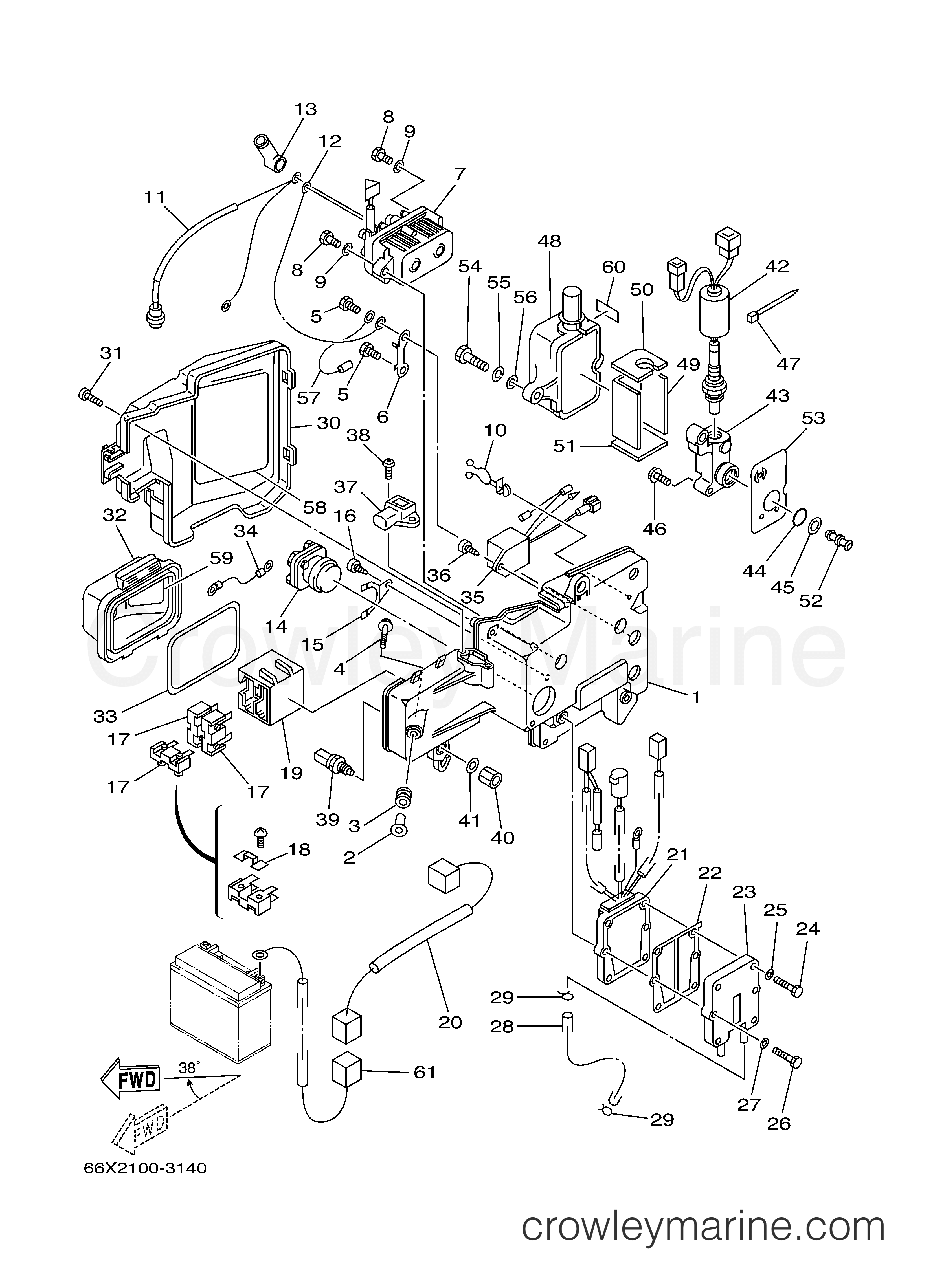 Yamaha Motors VX225TLRC - ELECTRICAL 3