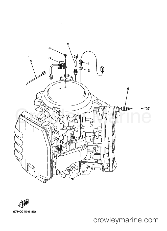 Yamaha Motors D150NETOL (67N2) [030] - ELECTRICAL 4