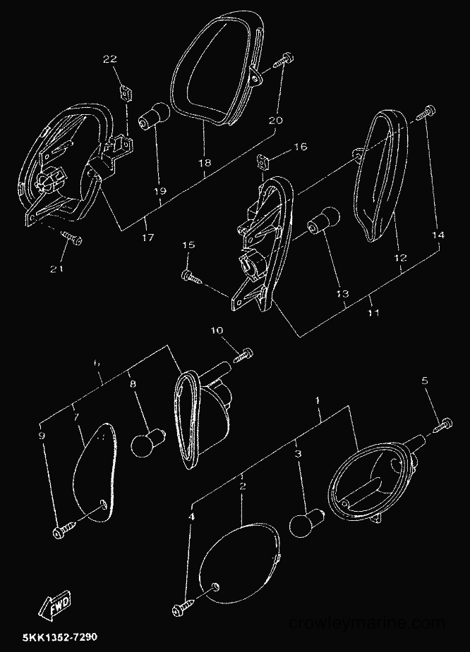 1999 Scooter YN100 - YN100 (5KK1) [99A] - FLASHER LIGHT