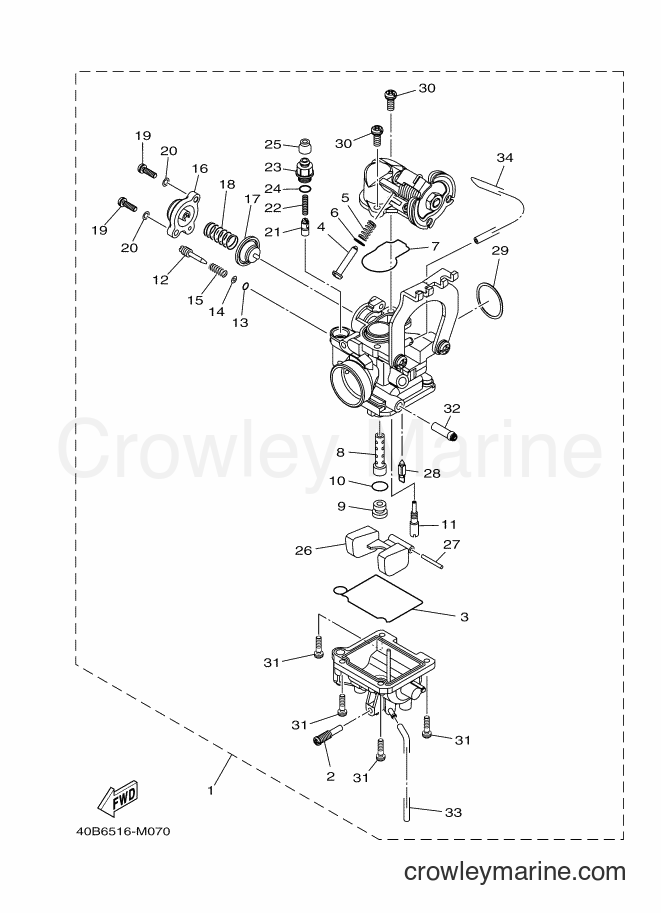 2014 Scooter T110C - T110C (40BB) [010] - CARBURETOR