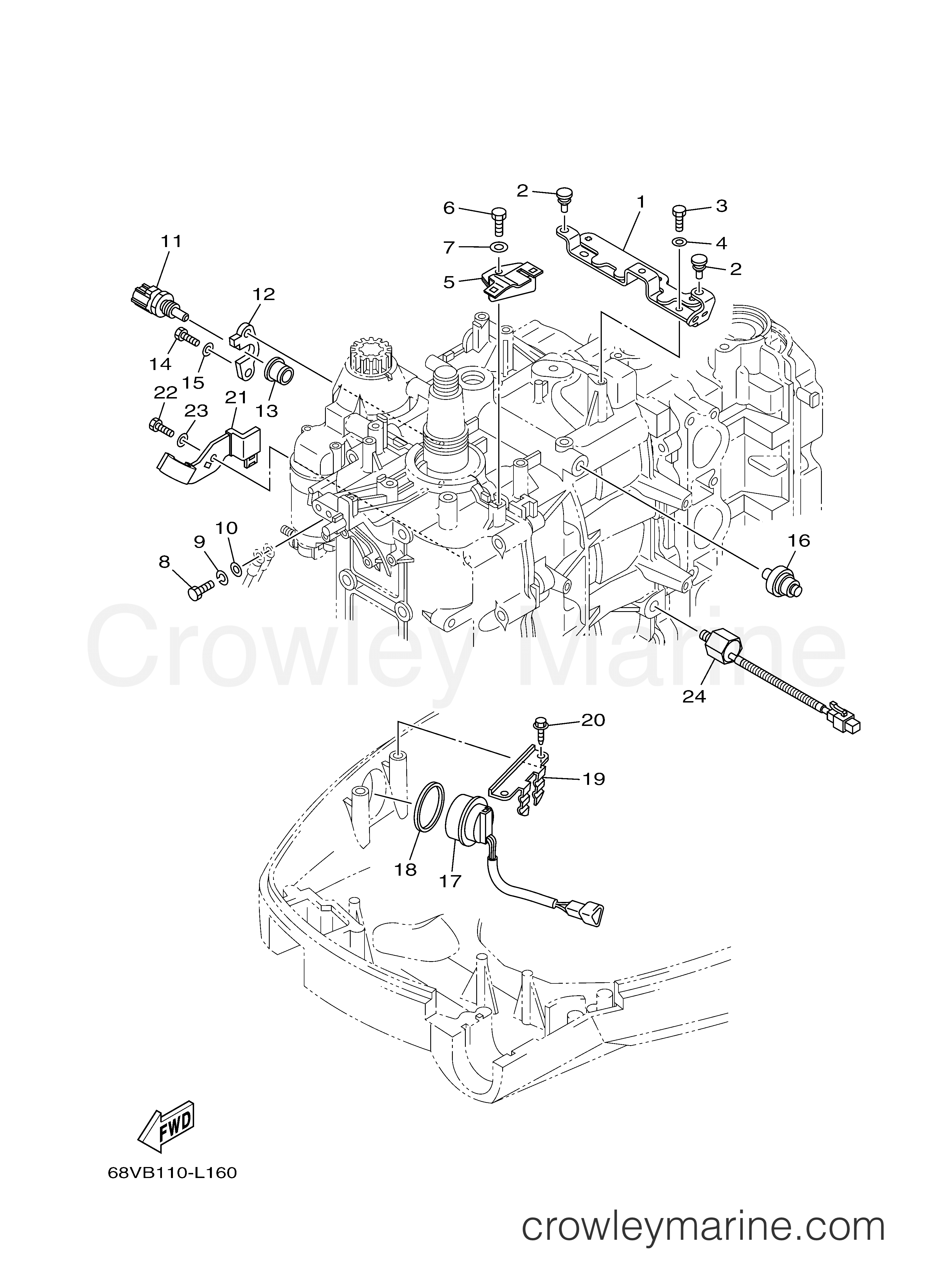 Yamaha Motors F115JA - ELECTRICAL 3