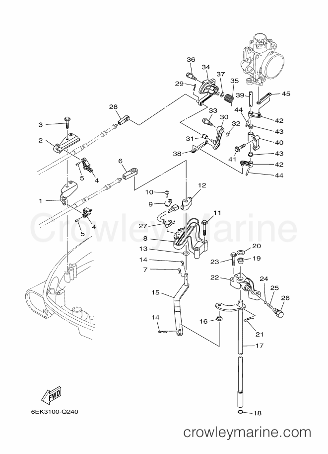 Yamaha Motors F115B (6EK3) [020] - CONTROL